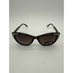 GUESS GO00006/S 52F 56-16-150*3 Sunglasses Tortoise Frame Brown Lens Bedazzled
